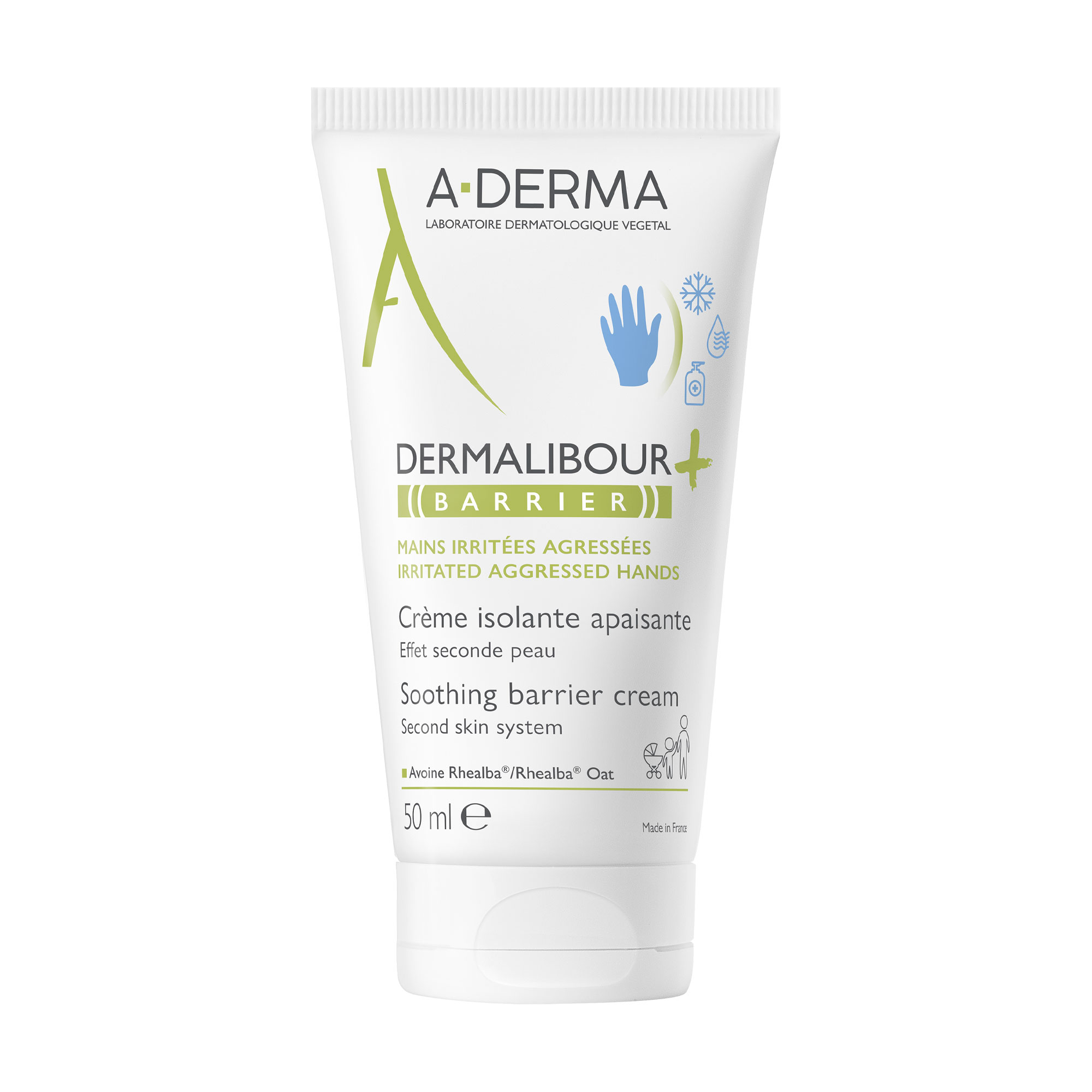 Крем для тіла A-Derma Dermalibour + Barrier Insulating Cream, 50 мл